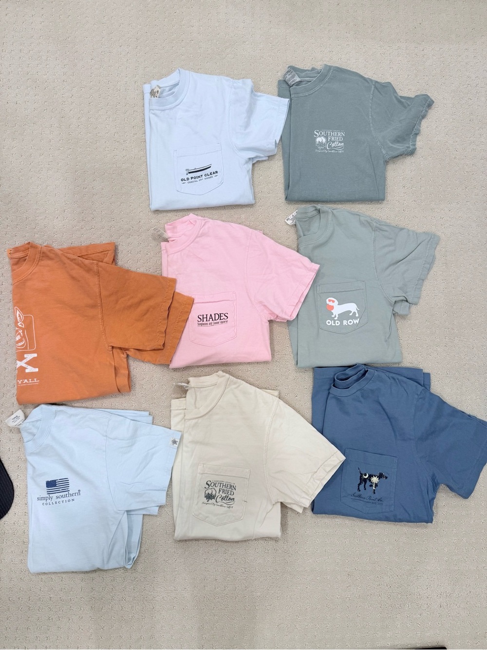 8 SOUTHERN Tees! Adult smalls - Picture 11 of 11